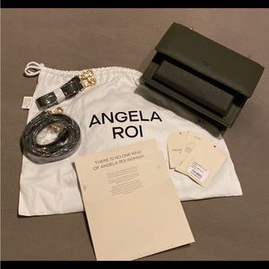 Angela Roi ELOISE SATCHEL [SIGNET] - DEEP OLIVE